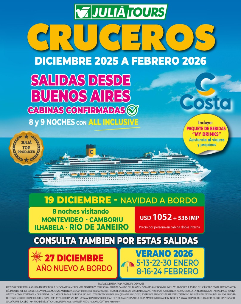 cruceros julia