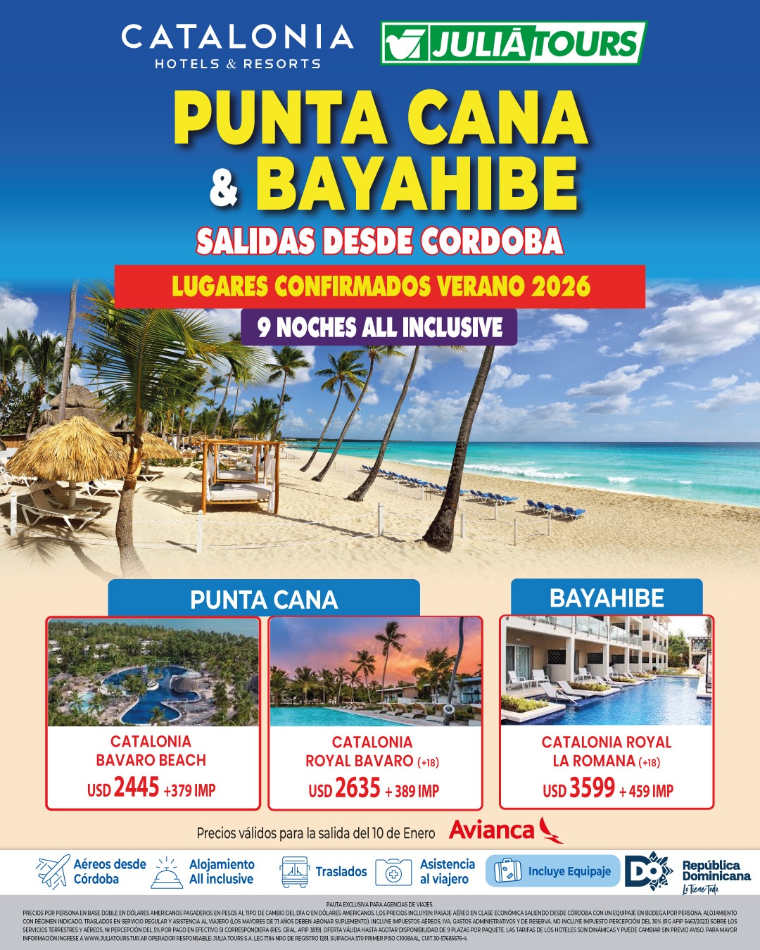 punta cana y bayahibe julia