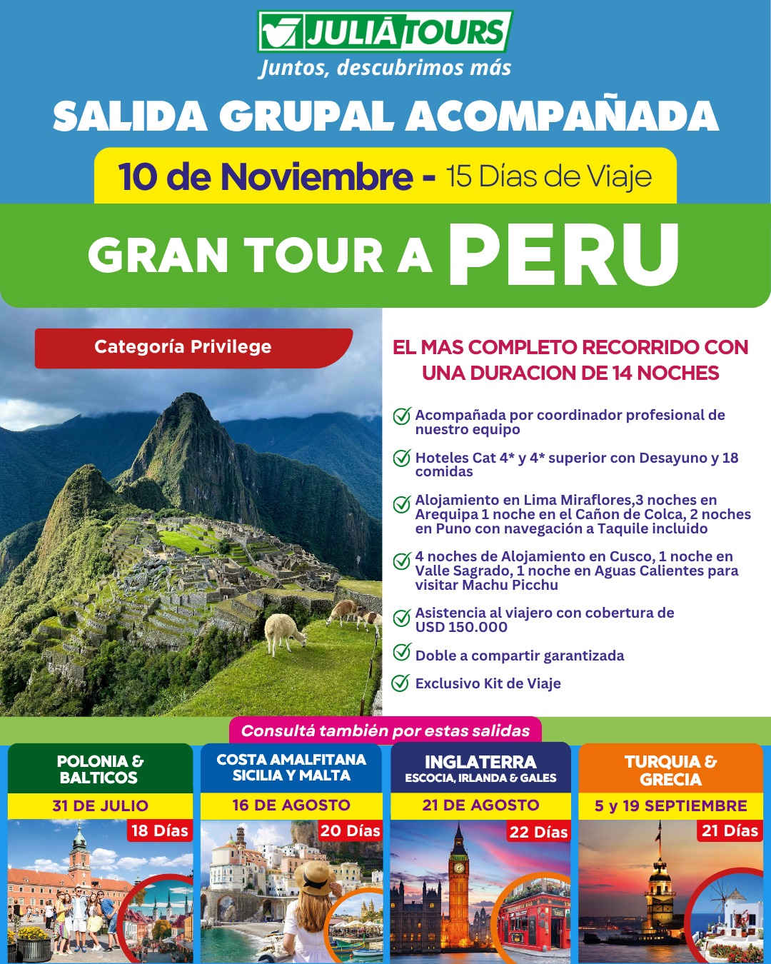 gran tour peru julia
