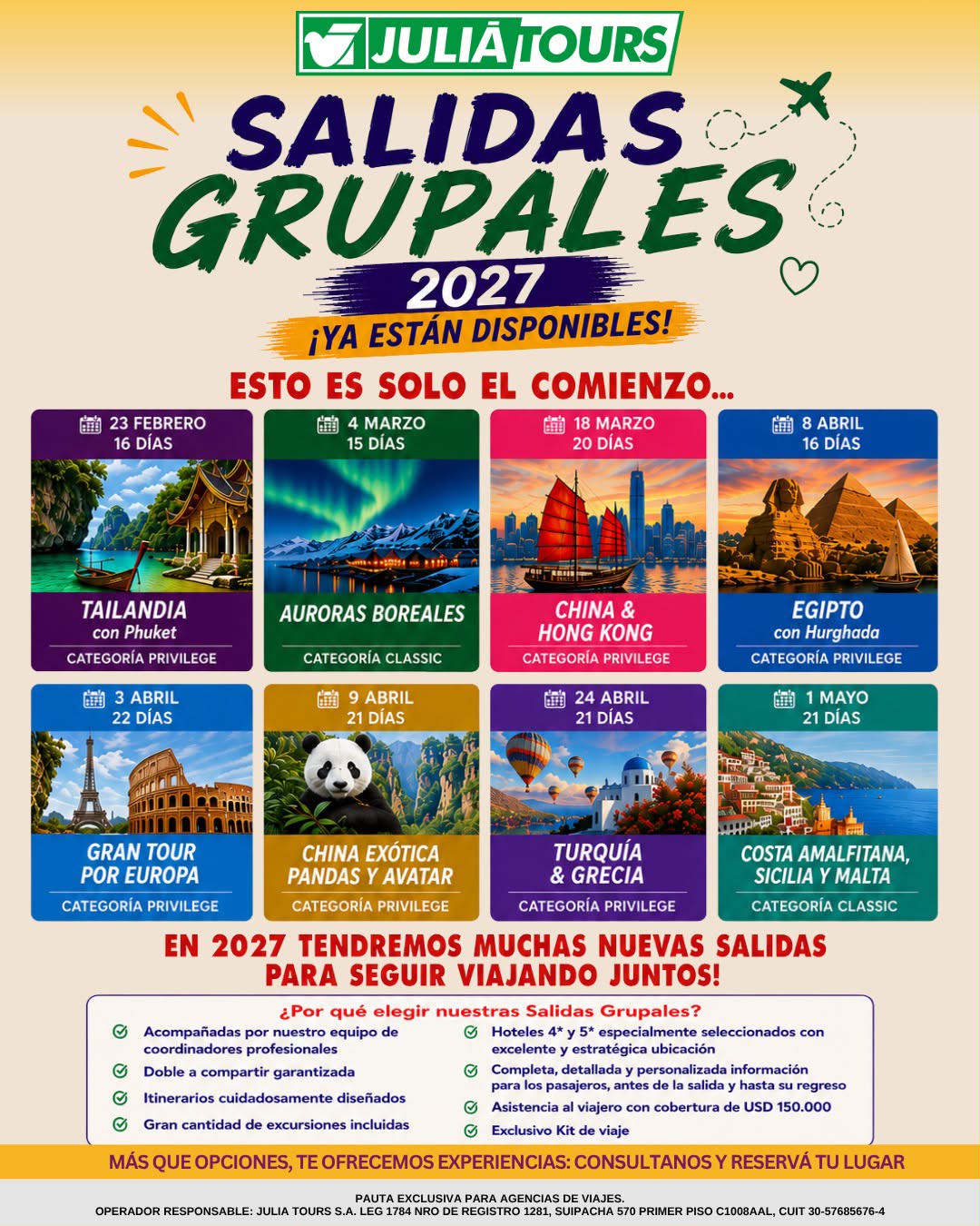 salidas grupales julia
